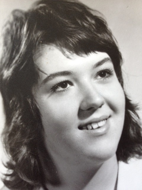 Vintage portrait from youth