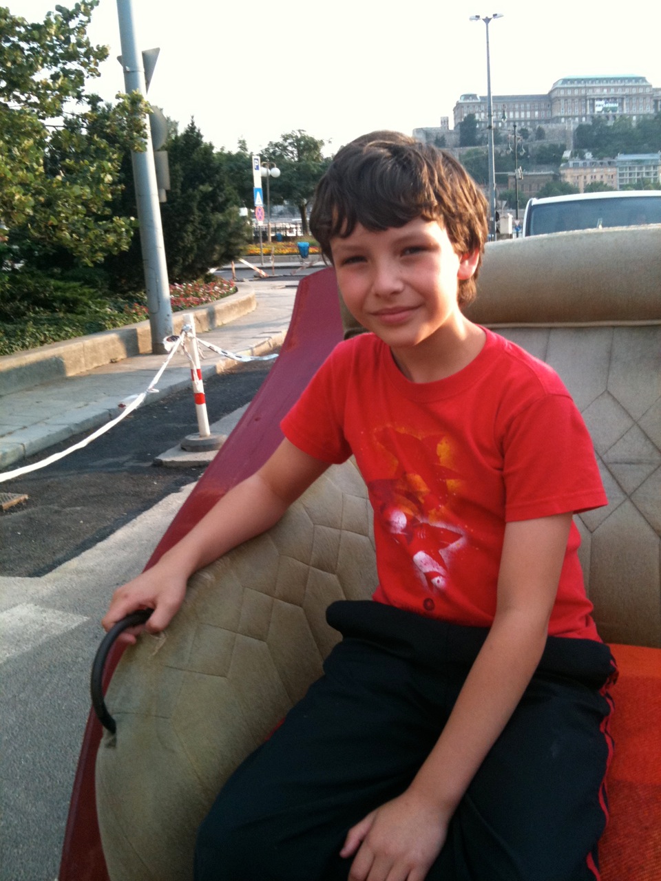 Ali in an outdoor ride