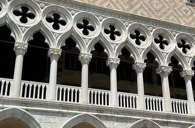 Doge’s Palace and lagoon, Venice